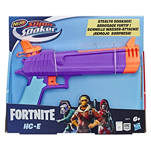 Pistola de agua Fortnite Supersoaker Hc-E (Hasbro E6875EU4)