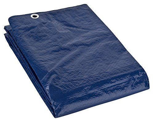 Vista general de la Lona de protección Universal azul/verde  3 x 6 m 90 g/m2 | Funda protectora | Lona impermeable. GardenMate
