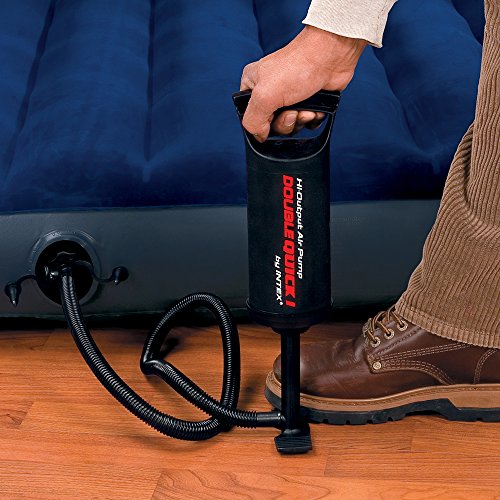Inflando colchón con Hinchador de mano doble velocidad - 29 cm | MAXJardin