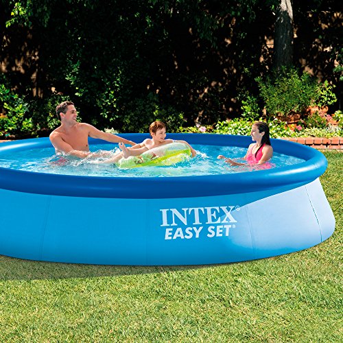 Intex 28130NP - Piscina hinchable Easy Set 366 x 76 cm, 【5.619 litros】