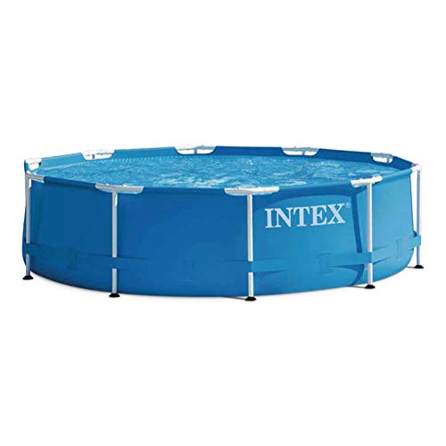 Piscina redonda Metal Frame, con depuradora, 305X76 cm 【4500 litros】. 28202NP. Intex