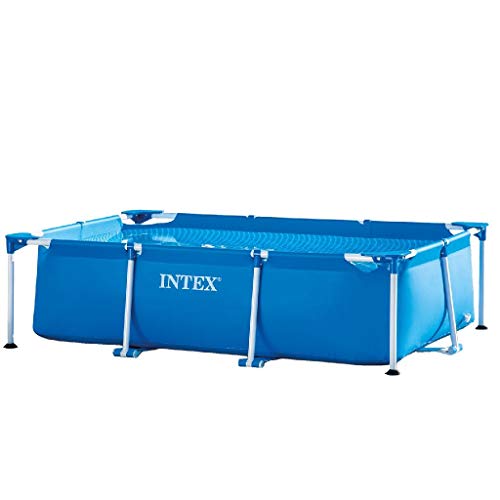 Vista general de Intex 28271NP Small Frame - Piscina desmontable, 260 x 160 x 65 cm, 【2.282 litros】 | maxjardin