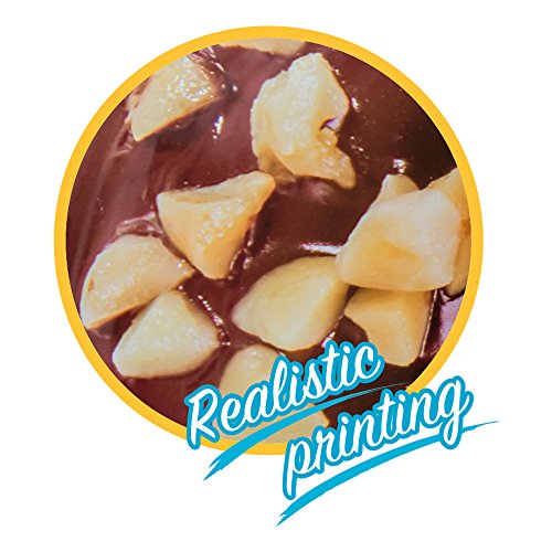 Intex 56262NP - Rueda hinchable Donut chocolate 114 cm diámetro. Impresión realista