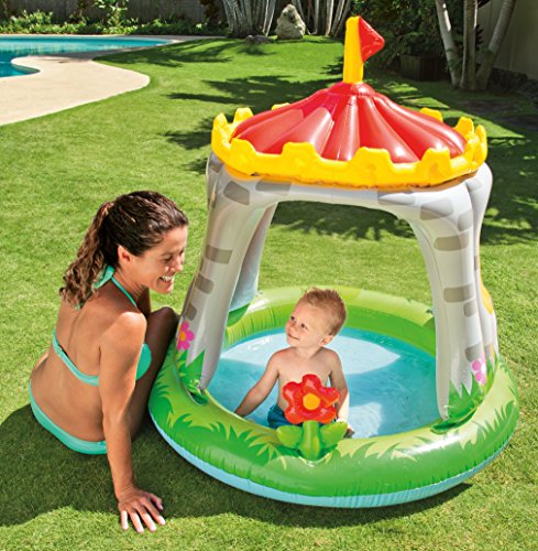 Piscina hinchable castillo & flor 122 x 122 cm 74 litros. 57122NP - Intex