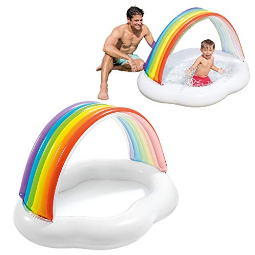 Piscina bebé Toldo Arcoiris 57141NP - Intex