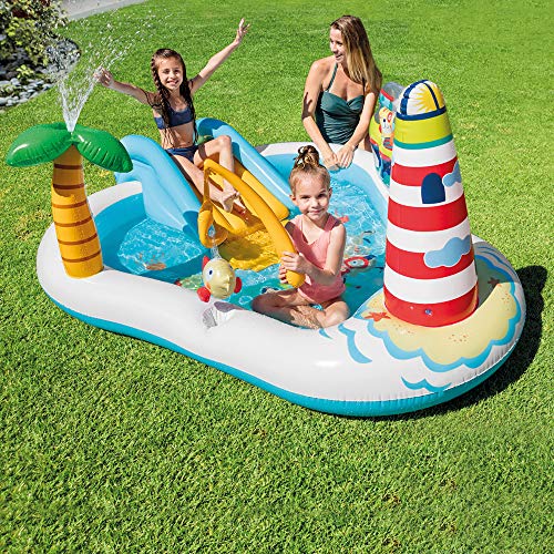Centro de juegos acuático con motivos de pesca. 57162NP - Intex. Ambiente