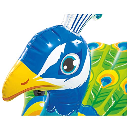 Colchoneta hinchable pavo real 193x163x94 cm. 57250EU -  Intex