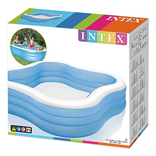 Piscina hinchable cuadrada 229 x 56 cm, 1.250 litros 57495NP - Intex