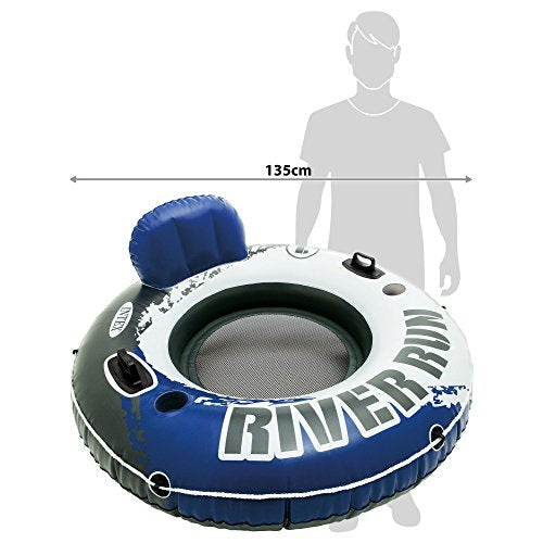 Rueda hinchable River Run 135 cm diámetro azul 58825EU - Intex