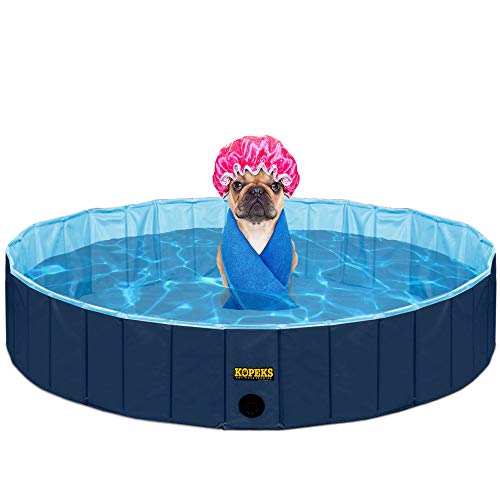 Piscina Extra Grande Infantil Ideal para Niños/Mascotas Perros 160 x 30 cm - Azul Marino y Celeste - XL - XXL. KOPEKS-detalle-4