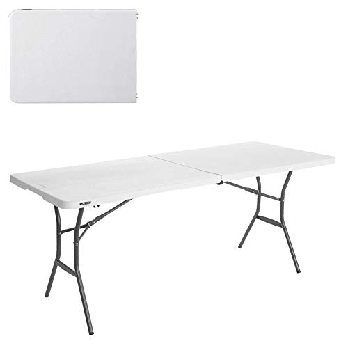 Mesa plegable en maleta multiusos resistente 184 x 76 x 73,5 cm UV100. 80471 LIFETIME