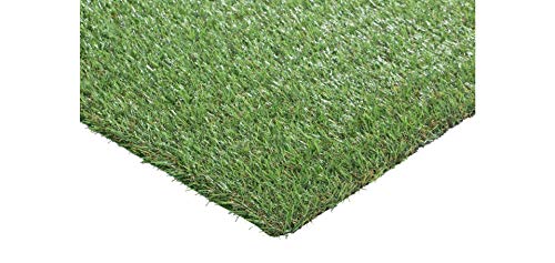 Detalle del Rollo de Césped artificial 2x4metros GUIMARAS - 20mm de altura - alta densidad - calidad profesional - ideal para exteriores, piscinas, terrazas, jardín, ideal mascotas - fácil instalación. LUCATEX