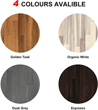 $ colores disponibles de Mesa auxiliar Plegable para balcón 60X45CM Madera de Acacia FSC Ajustable Color Blanco orgánico. Stockholm. INTERBUILD