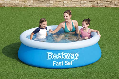 Hinchable Infantil Fast Set Mi Primera 183x51cm, Azul, 1.83m x 51cm 【8.124 litros】