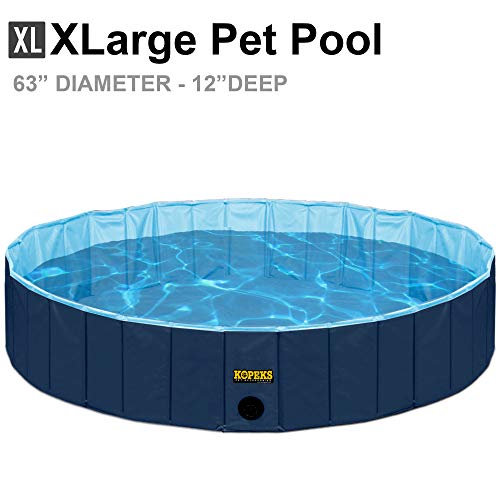 Piscina Extra Grande Infantil Ideal para Niños/Mascotas Perros 160 x 30 cm - Azul Marino y Celeste - XL - XXL. KOPEKS-detalle-6