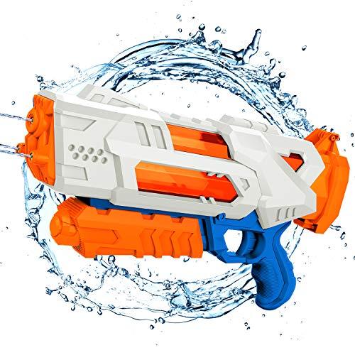 Pistola de Agua de Juguete con Largo Alcance 10-12 Metros 1200 ml  Balnore | maxjardin