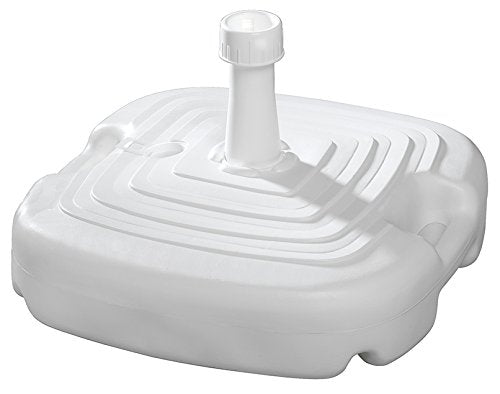  Base de sombrilla de PE, Blanco, Aprox. 20 l. Schneider