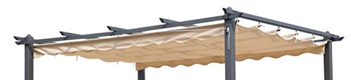 Techo lona Top cobertura para pérgola 3 x 4 m