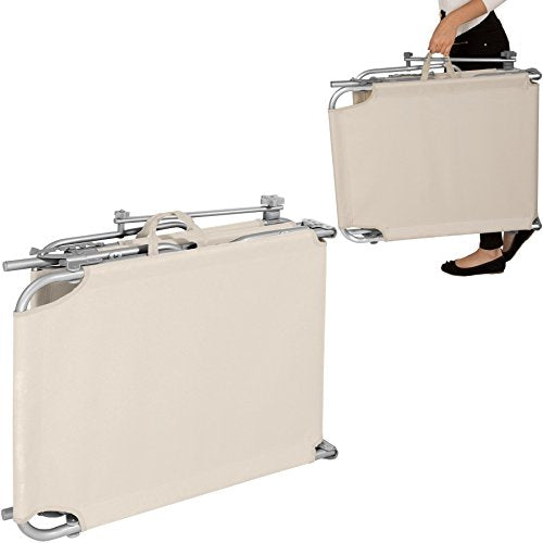 Hamaca plegada y transportable del  regulable 