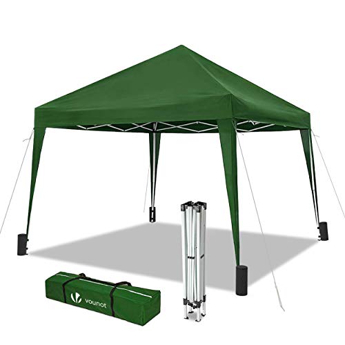 Cenador 3x3m Plegable, POPUP fácil de Instalar, Incluye Bolsa de Transporte. Vista general. VOUNOT