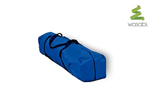 Carpa Plegable 3x3m de Acero y Cubierta de Tela Oxford Blanco. Vista bolsa de transporte.  Outsunn